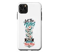 Laisse Les tuiles Tomber là où Elles Peuvent Jouer au Mahjong Tile Coque pour iPhone 11 Pro Max