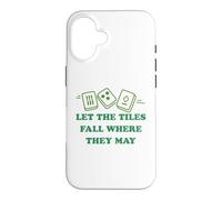 Laisse Les tuiles Tomber là où Elles Peuvent Jouer au Mahjong Tile Coque pour iPhone 16