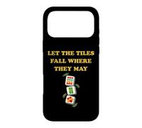Laisse Les tuiles Tomber là où Elles Peuvent Jouer au Mahjong Tile Coque pour iPhone 17 Pro Max