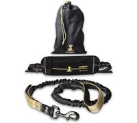 Laisse Mains Libre pour Chien Grande et Moyenne Taille - Laisse Anti-Traction avec Coutures réfléchissantes pour Chien - Accessoire Chien pour Le Jogging, la Marche à Pied, la randonnée, l’Escalade