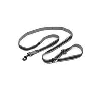 Laisse mains libres - KURGO - QUANTUM - 6 positions - 120 à 180 cm - Noir