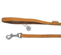 Laisse pour chien Zolux Mac leather Jaune 15 mm