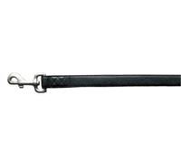 Laisse pour chien Zolux Mac leather Noir 25 mm
