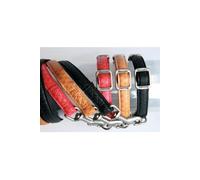 ZOLUX Mac - Laisse pour chien en cuir - 15 mm / 1,2 m noir