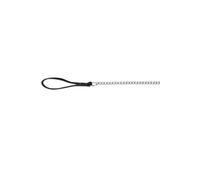 Laisse Métal Avec Poignée Nylon, 1,00 M/4,0 Mm, Noir - Mon Animalerie