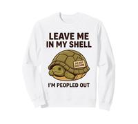 Laisse-Moi dans ma Coquille, Je suis peuplée, ne dérange Pas Les introvertis Sweatshirt