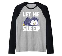 Laisse-Moi Dormir Citation drôle de Sieste endormie Manche Raglan