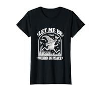 Laisse-Moi être Bizarre en Paix, drôle et ironique, mème Satire de la génération Z T-Shirt