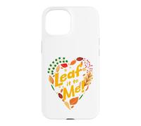 Laisse-Moi Faire Feuilles Nature Humour d’Automne Coque pour iPhone 15