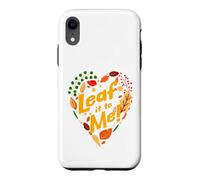 Laisse-Moi Faire Feuilles Nature Humour d’Automne Coque pour iPhone XR