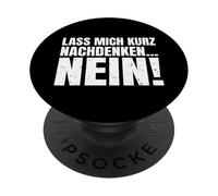 Laisse-Moi réfléchir Un Instant Aucune déclaration de PopSockets PopGrip Adhésif