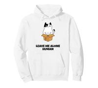 Laisse-Moi Seule (déclaration drôle de Loner Cat) Sweat à Capuche