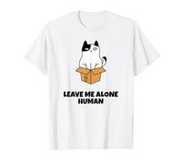 Laisse-Moi Seule (déclaration drôle de Loner Cat) T-Shirt