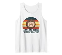 Laisse-Moi Seule, Je suis en Hibernation, hérisson introverti, rétro Débardeur