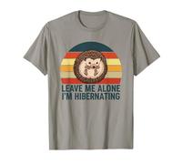 Laisse-Moi Seule, Je suis en Hibernation, hérisson introverti, rétro T-Shirt