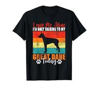 Laisse-moi tranquille je ne parle qu'à mon dogue allemand T-Shirt