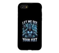 Laisse-Moi Voir tes Pieds Alpha Wolf Ironic Meme Coque pour iPhone SE (2020) / 7/8
