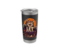 Laisse-moi voir tes pieds Cat Meme Halloween Gobelet isotherme en acier inoxydable double paroi