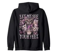 Laisse-Moi Voir tes Pieds Cats Bootleg Funny Sweat à Capuche