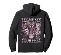 Laisse-Moi Voir tes Pieds Cats Bootleg Funny Sweat à Capuche
