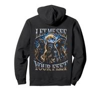 Laisse-Moi Voir tes Pieds Wolf Pack Full Moon Bootleg Sweat à Capuche