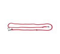 Laisse multifonction nylon pour chien Martin Sellier Rouge TU