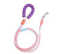 Laisse multifonction pour chien pour petits et grands harnais, facile pour le dressage, corde colorée, corde rembourrée, 1,5 m, pas de traction