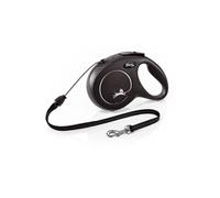 Laisse New Classic M Cord 8 m black CL20C8-251-S-20