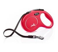 Laisse New Classic M Tape 5 m red Flexi CL20T5-251-R-20 Rouge G