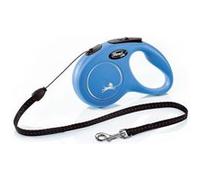 Flexi Laisse New Classic S Corde 5m jusqu'à 12kg Bleu +Surprise gratuite pour votre chien