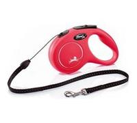 Laisse New Classic S Cord 5 m red Flexi CL10C5-251-R-20 Rouge G