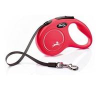 Laisse à enrouleur Flexi Classic Sangle pour chien Flexi Compact | Type : S - 5 | Longueur : S - 5 | Pour chien jusqu'à : Flexi Compact Flexi Compact