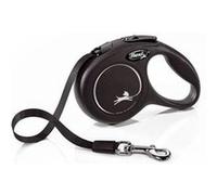 Flexi Laisse New Classic pour chien avec sangle Noir 3 m Taille XS