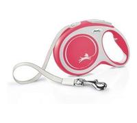 Flexi Laisse New Comfort L Sangle 8m Jusqu'à 50kg Rouge + Surprise gratuite pour chien