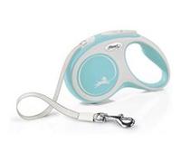 FLEXI Nouveau Comfort - Ruban Adhésif Pour Chien (5 M), Couleur Bleu Clair