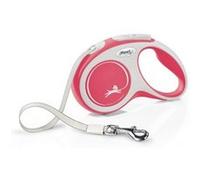 Flexi Laisse New Classic S Ruban 5m Jusqu'à 12kg Rouge