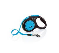 Laisse New Neon M Tape 5 M Black/ Neon Blue Flexi Cl21t5-251-S-Neobl