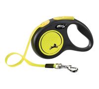 Laisse Flexi New Neon Sangle S/5m