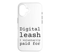 Laisse numérique pour laquelle J'Ai volontairement payé Coque pour iPhone 16