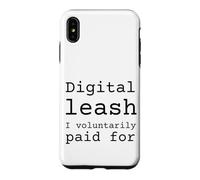 Laisse numérique pour laquelle J'Ai volontairement payé Coque pour iPhone XS Max