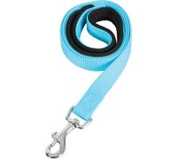 Laisse nylon confort pour chien Zolux Turquoise 20 mm