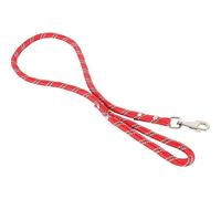 Laisse nylon corde 6 m rouge largeur 13 mm environ pour chien/Zolux