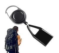 Laisse plus légère - Porte-clés briquet portable - pour briquet pour camping, randonnée, aventures en plein air, pour, clip pour plus de commodité