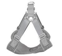 Laisse pour Animaux de Compagnie Mavaol, Harnais à Bandes réfléchissantes, Sangle réglable en néoprène pour Chats et Chiens en extérieur (M)