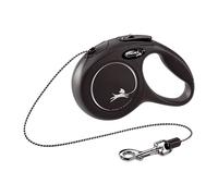 Laisse pour chat Flexi NEW CLASSIC 3 m Noir XS
