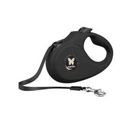 MARTIN SELLIER-Laisse rétractable noire Instinct Sangle - taille L