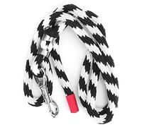Laisse pour cheval, laisse tressée en polyéthylène robuste avec crochets épais en alliage, adaptée aux chevaux, grands chiens, moutons et autres animaux d’élevage, diamètre 16 mm, (3,5 mètres de long)