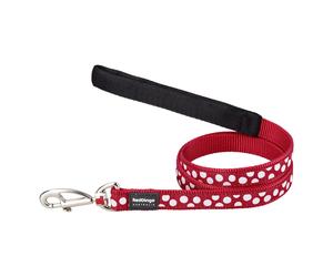 Laisse pour chien à longueur fixe Red Dingo Rouge 2x120 cm
