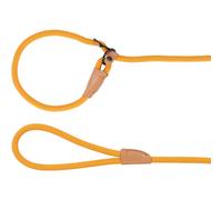 Flamingo Laisse Anti-Traction pour Chiot Malibu Ocre - 170cm 6mm - Maximum Coulissant avec arrêt de sécurité réglable en continu