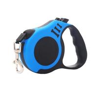 Laisse pour chien automatique rétractable et télescopique avec crochet réglable et anti-nœuds pour randonnée, 16,3 x 3,2 x 11,9 cm